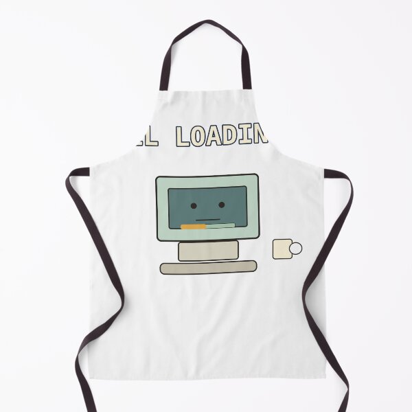 Item preview, Still Loading... – Funny Retro Computer and Coffee Design designed and sold by Cozy Oddities Studio.