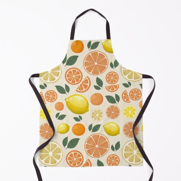Item preview, Citrus Fruit Seamless Pattern | Lemon Orange Summer Kitchen designed and sold by Dino-Lune.