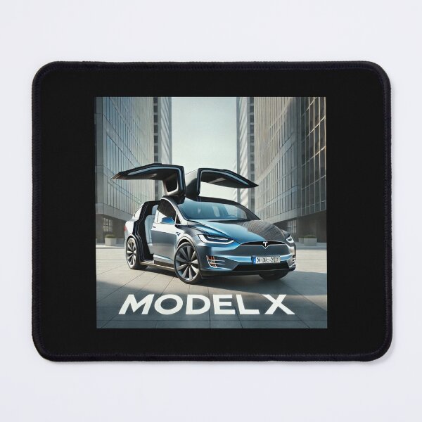 Item preview, Tesla Model X Electric SUV Blueprint Style Design | EV Enthusiast Graphic designed and sold by TEEJAMBOREE.