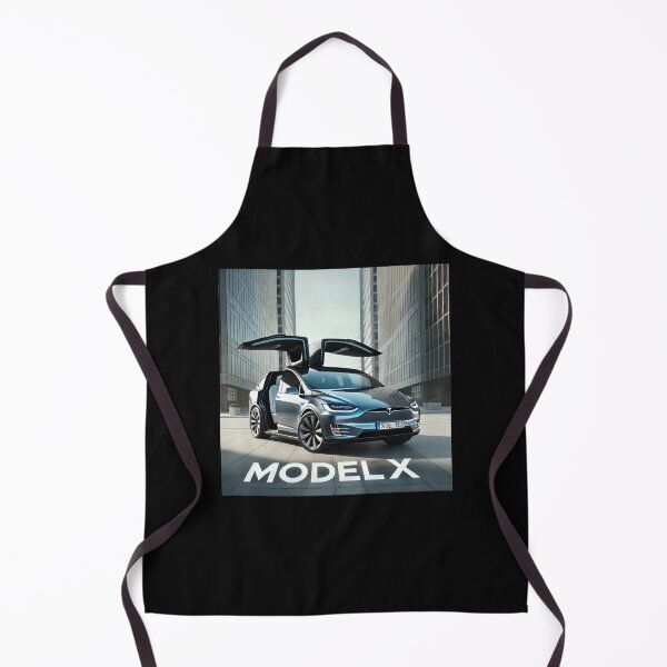 Item preview, Tesla Model X Electric SUV Blueprint Style Design | EV Enthusiast Graphic designed and sold by TEEJAMBOREE.
