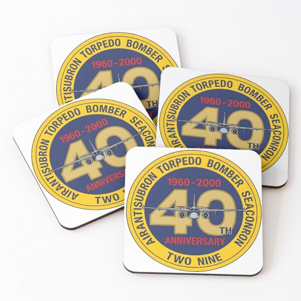 Item preview, US Navy VS-29 Dragonfires 40th Anniversary Commemorative Emblem designed and sold by CharlieDesings.
