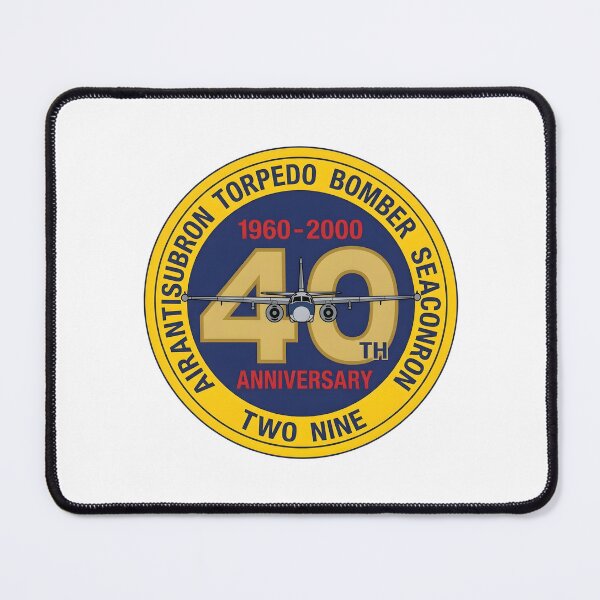 Item preview, US Navy VS-29 Dragonfires 40th Anniversary Commemorative Emblem designed and sold by CharlieDesings.