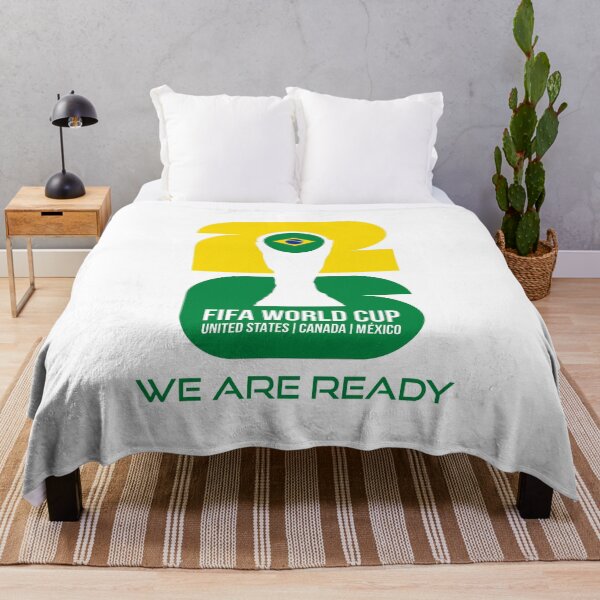 Item preview, Brazil World Cup 2026 Soccer Trophy Silhouette Sticker designed and sold by topprinting.
