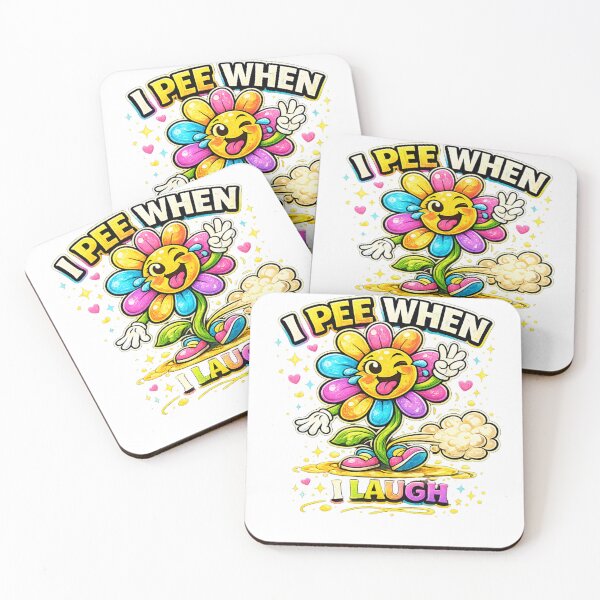 Item preview, I Pee When I Laugh Flower designed and sold by Zbixu.
