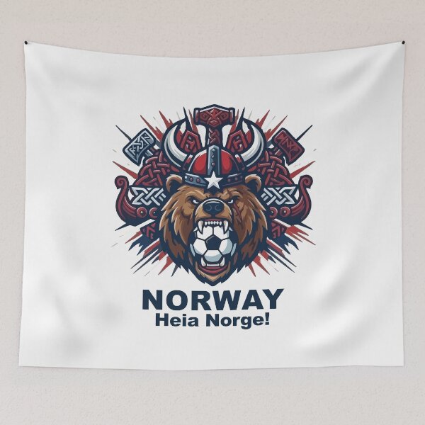 Item preview, World Cup Norway Football Bear designed and sold by MarcV88.