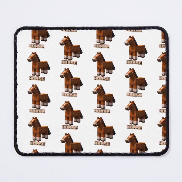Item preview, HORSE minecraft Minimalist Tshirt design designed and sold by LIOKING333.