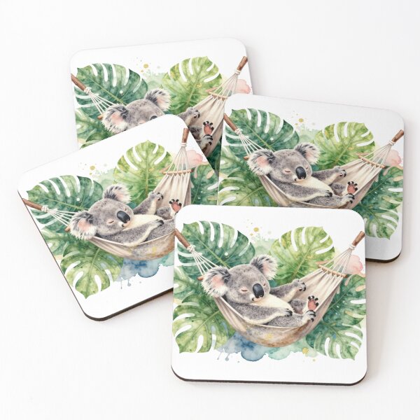 Item preview, Monstera Dreaming Koala designed and sold by EdicrisR.