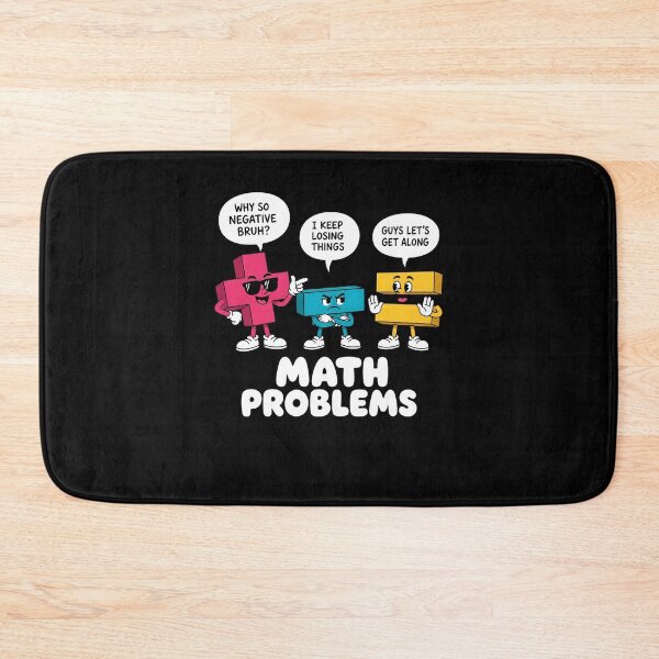 Item preview, Math Problems Symbols Funny Teacher Back to School Humor Joke designed and sold by clothesy7.