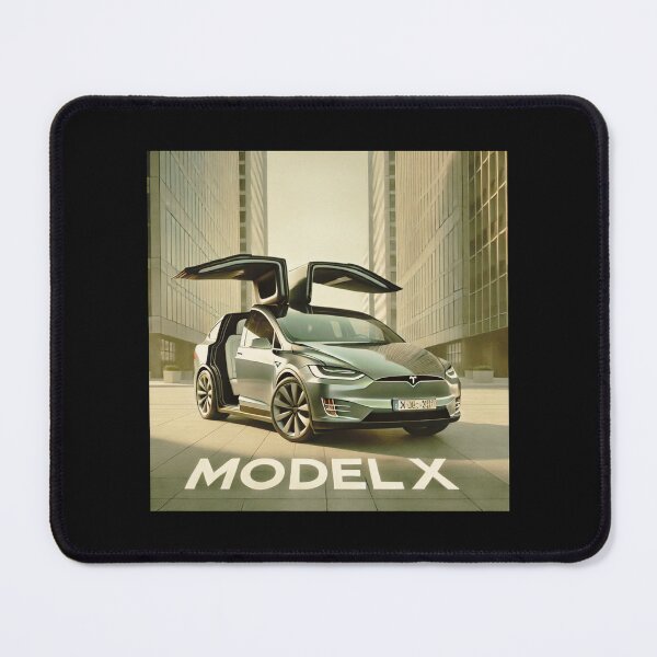Item preview, Tesla Model X Electric SUV Blueprint Style Design | EV Enthusiast Graphic designed and sold by TEEJAMBOREE.