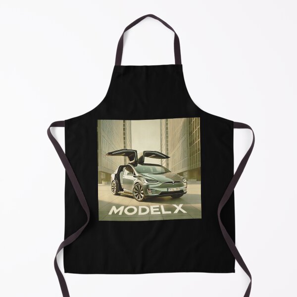 Item preview, Tesla Model X Electric SUV Blueprint Style Design | EV Enthusiast Graphic designed and sold by TEEJAMBOREE.