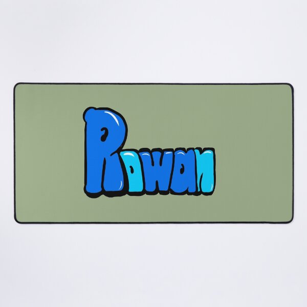 Item preview, Rowan Blue Graffiti Bubble Letters Name Design designed and sold by Artonmytee.