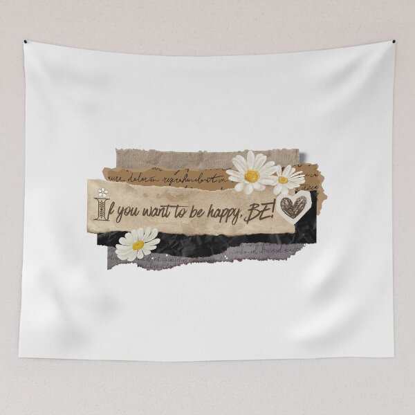 Item preview, If you want to be happy, Be! designed and sold by RinaGArt.