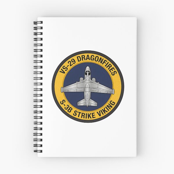 Item preview, US Navy VS-29 Dragonfires S-3B Strike Viking Squadron Insignia designed and sold by CharlieDesings.