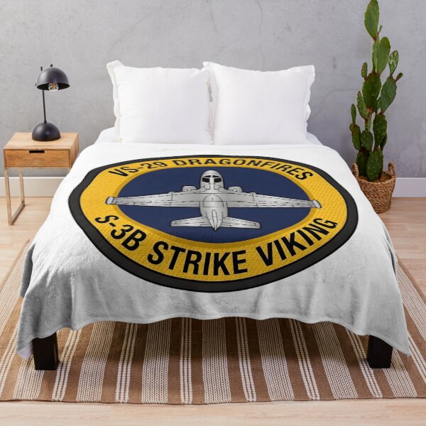 Item preview, US Navy VS-29 Dragonfires S-3B Strike Viking Squadron Insignia designed and sold by CharlieDesings.
