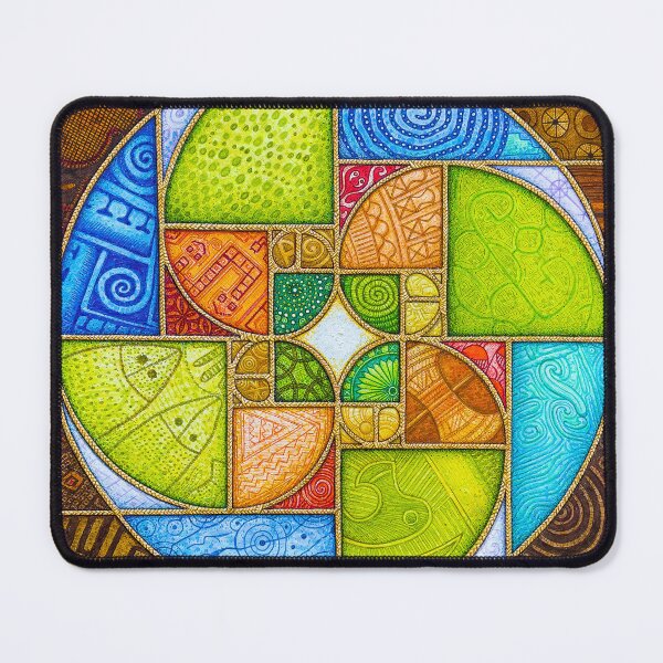 Item preview, Fibonacci Spiral Sacred Geometry Golden Mean Art designed and sold by kpalana.