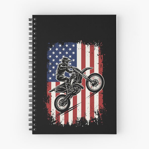 Item preview, American Flag Motocross Dirt Bike Rider designed and sold by SofenArt.