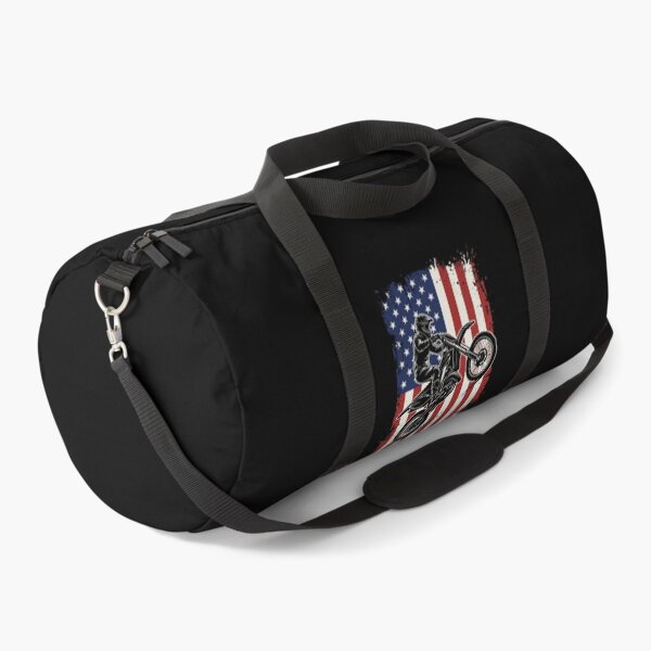 Item preview, American Flag Motocross Dirt Bike Rider designed and sold by SofenArt.