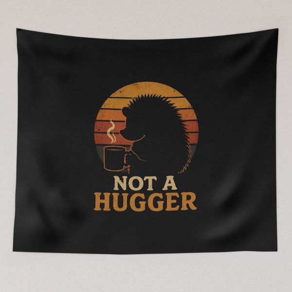Item preview, Not A Hugger  designed and sold by DemureArtsy.