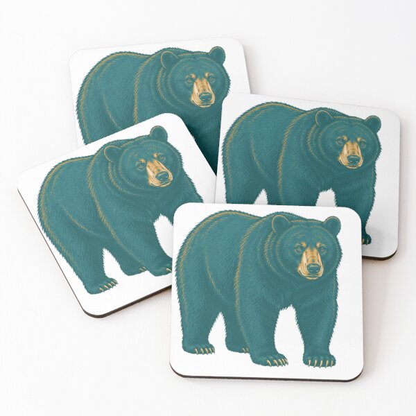 Item preview, Canyon Teal Black Bear designed and sold by TJT-GRAPHIX.