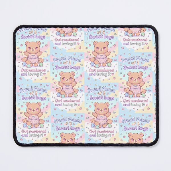 Item preview, Proud Mama of 3 Sweet Boys  designed and sold by Itsheartshop.