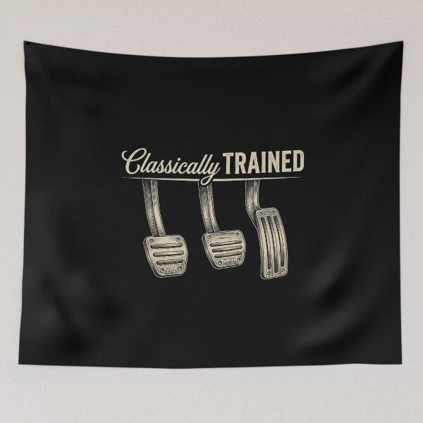 Item preview, Classically Trained Manual Driver Car Enthusiast Gearhead designed and sold by SofenArt.