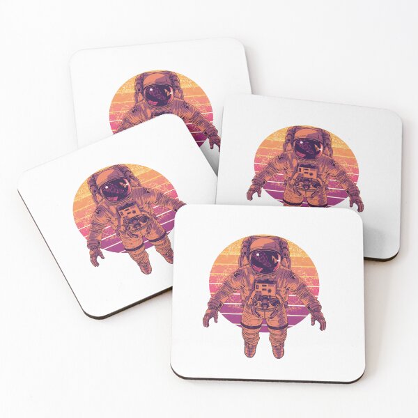 Item preview, Lost in Space Retro Vintage Astronaut Design designed and sold by GOLDENPIC ⭐️⭐️⭐️⭐️⭐️.