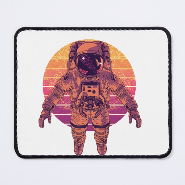 Item preview, Lost in Space Retro Vintage Astronaut Design designed and sold by GOLDENPIC ⭐️⭐️⭐️⭐️⭐️.