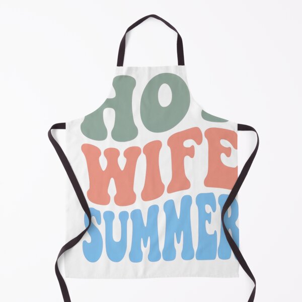 Item preview, Hot Wife Summer Groovy Retro Wavy Text Design designed and sold by JMDesignHub.