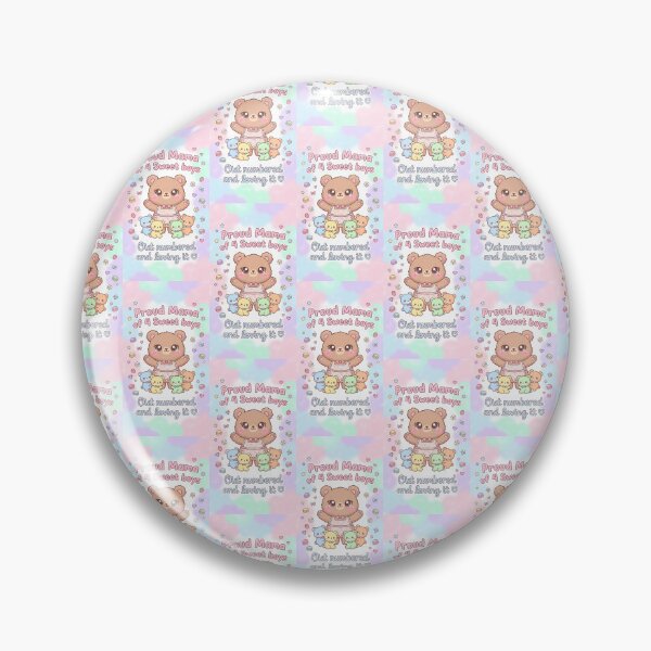 Item preview, Proud Mama of 4 Sweet Boys  designed and sold by Itsheartshop.