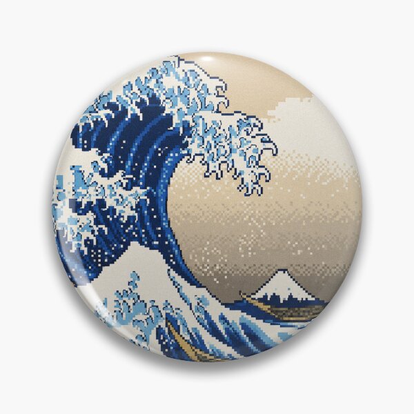 Item preview, The Great Wave off Kanagawa - 8Bit designed and sold by Craig Winterlich.