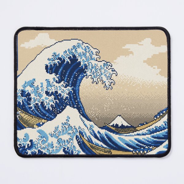 Item preview, The Great Wave off Kanagawa - 8Bit designed and sold by Craig Winterlich.