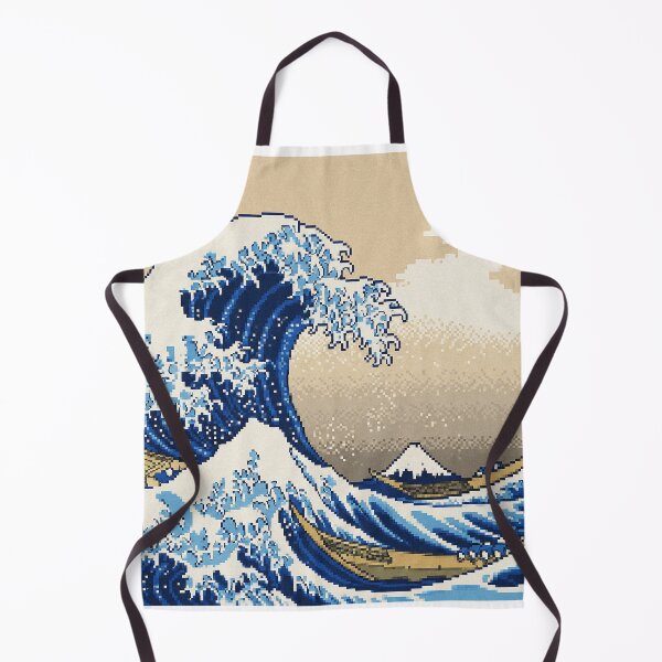 Item preview, The Great Wave off Kanagawa - 8Bit designed and sold by Craig Winterlich.