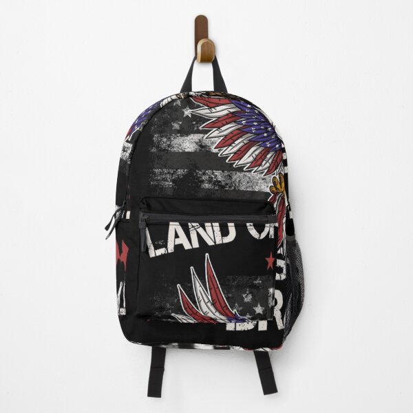 Item preview, Land Of The Free Because Of The Brave Patriotic American Eagle Flag Design designed and sold by KarimeRenin.