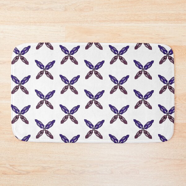 Item preview, Abstract Purple and Magenta Cross Design designed and sold by Macramellennias.