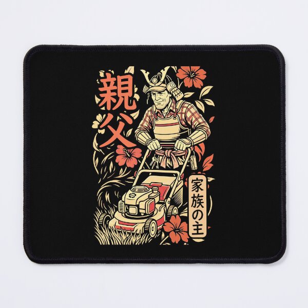 Item preview, Samurai Dad Lawn Mower Funny Vintage Fathers Day Men designed and sold by GrandeDuc.