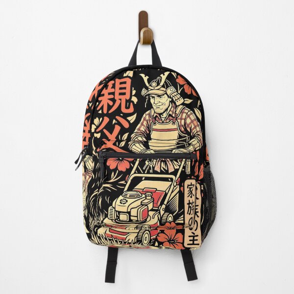 Item preview, Samurai Dad Lawn Mower Funny Vintage Fathers Day Men designed and sold by GrandeDuc.