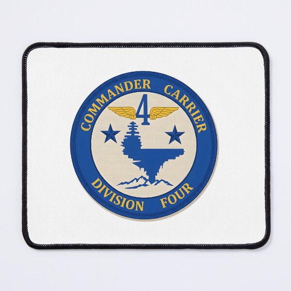 Item preview, US Navy Commander Carrier Division Four Insignia designed and sold by CharlieDesings.