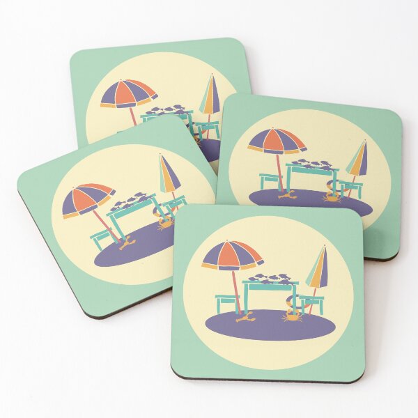 Item preview, Eating Fish at the Beach - Alexandria 1970's Summer designed and sold by Qousqoza7.