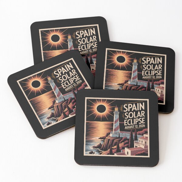 Item preview, Total Eclipse 2026 Solar Eclipse Across Spain Iceland And The Sea designed and sold by Redgiant87x.