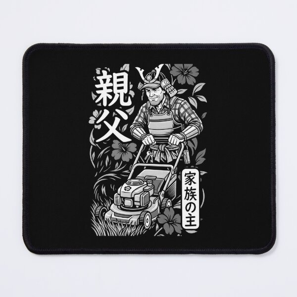 Item preview, Samurai Dad Lawn Mower Funny Vintage Fathers Day Men designed and sold by GrandeDuc.