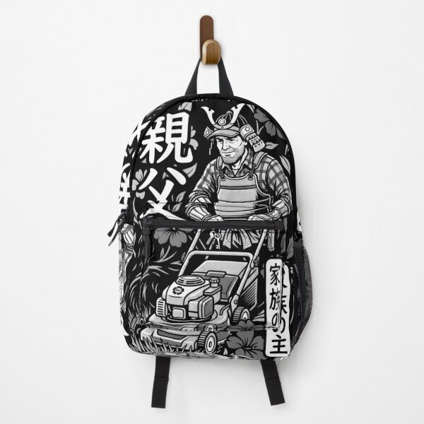 Item preview, Samurai Dad Lawn Mower Funny Vintage Fathers Day Men designed and sold by GrandeDuc.