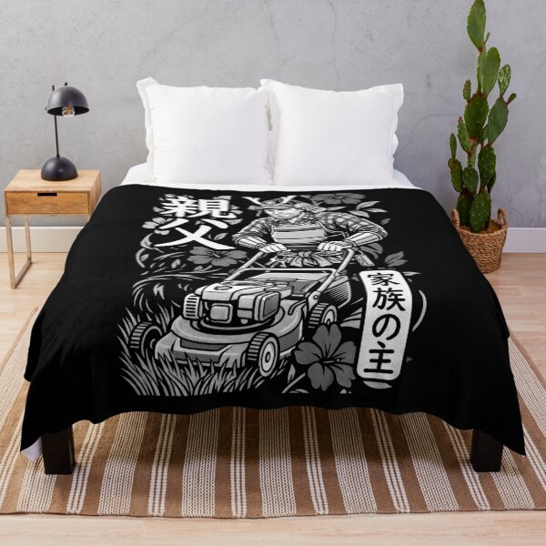 Item preview, Samurai Dad Lawn Mower Funny Vintage Fathers Day Men designed and sold by GrandeDuc.