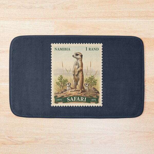 Item preview, Vintage Namibia Meerkat Safari Postage Stamp designed and sold by d247.