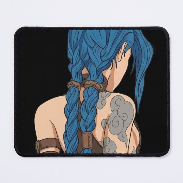 Item preview, Jinx standing with her back turned designed and sold by ArtByAlexWalls.