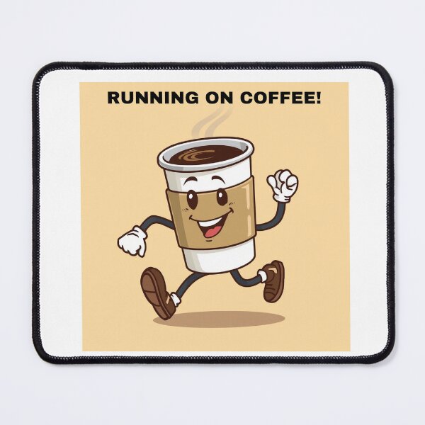 Item preview, Running On Coffee! designed and sold by TKHdesigns.