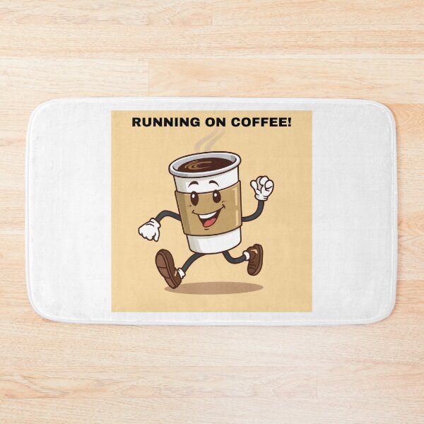 Item preview, Running On Coffee! designed and sold by TKHdesigns.
