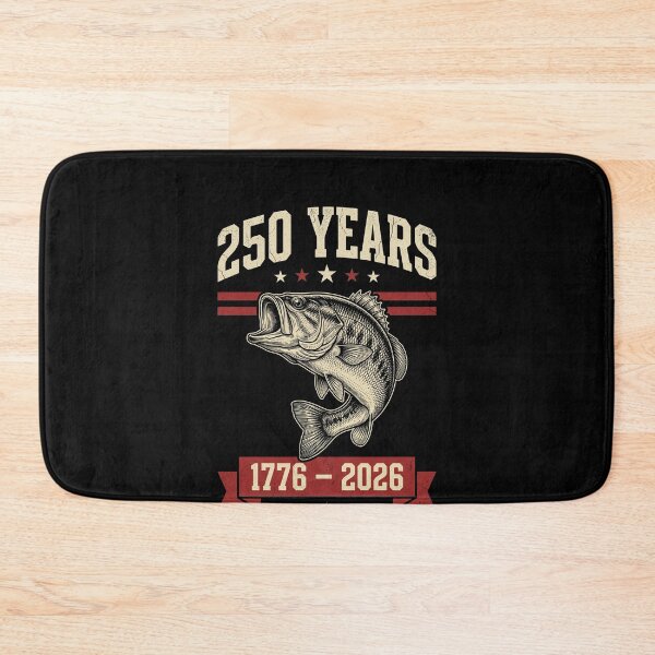 Item preview, 250 Years 1776 - 2026 United States Bass Fishing Anniversary Patriot designed and sold by SofenArt.