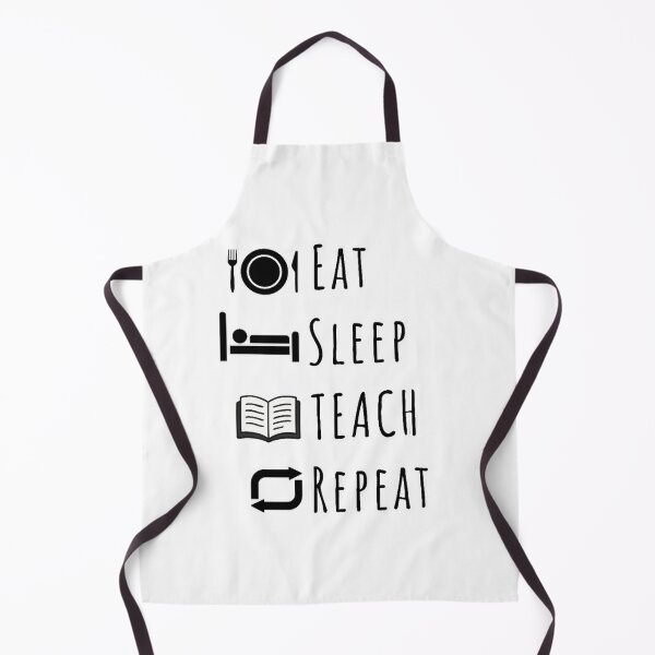 Item preview, Eat, Sleep, Teach, Repeat designed and sold by DixieGirlStudio.