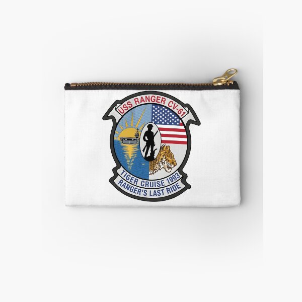 Item preview, USS Ranger CV-61 Tiger Cruise 1993 Commemorative Patch designed and sold by CharlieDesings.