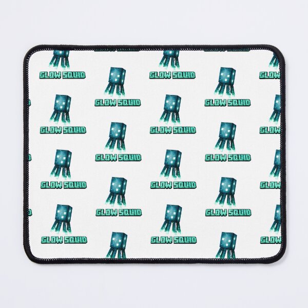 Item preview, GLOW SQUID minecraft Minimalist Tshirt design designed and sold by LIOKING333.
